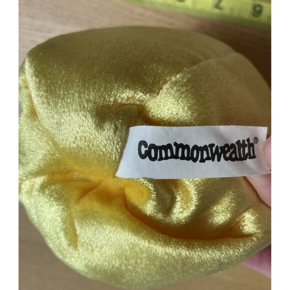 Commonwealth Hatching Egg Chick Happy Easter Plush Yellow Embroidered 8 in 2002 - Picture 7 of 10